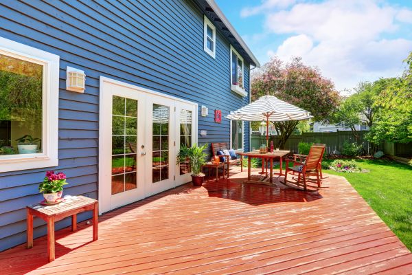 Blue Siding Installation in Mill Valley