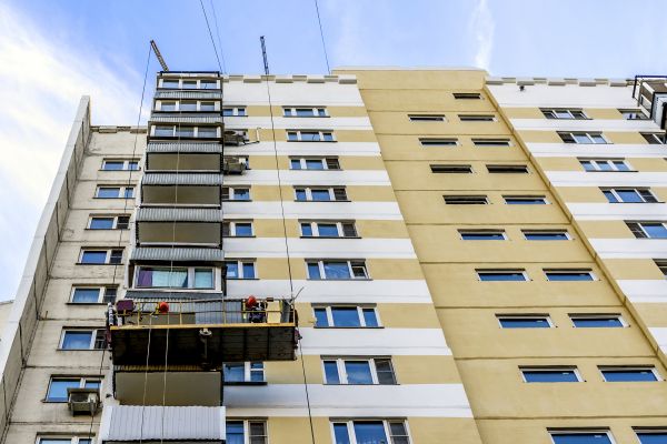 Building Cladding Installation in Mill Valley